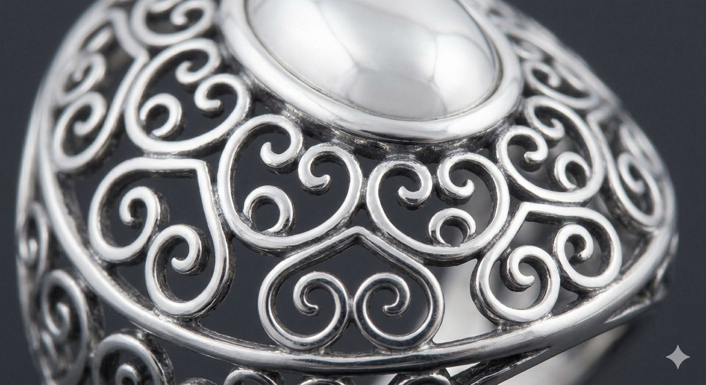 The Filigree Cocktail Ring